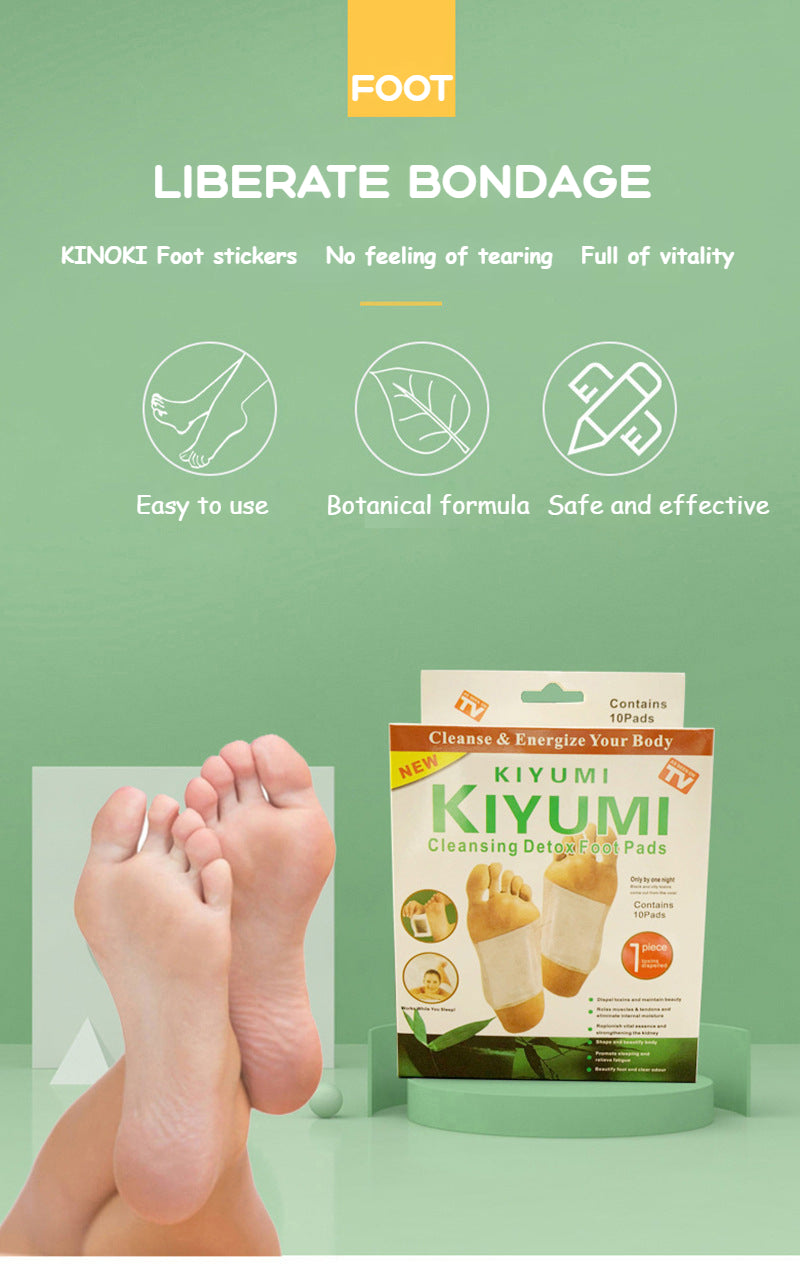 🌿🦶PARCHES DESINTOXICANTES PARA PIES KINOKI PREMIUM🦶🌿📌⭐