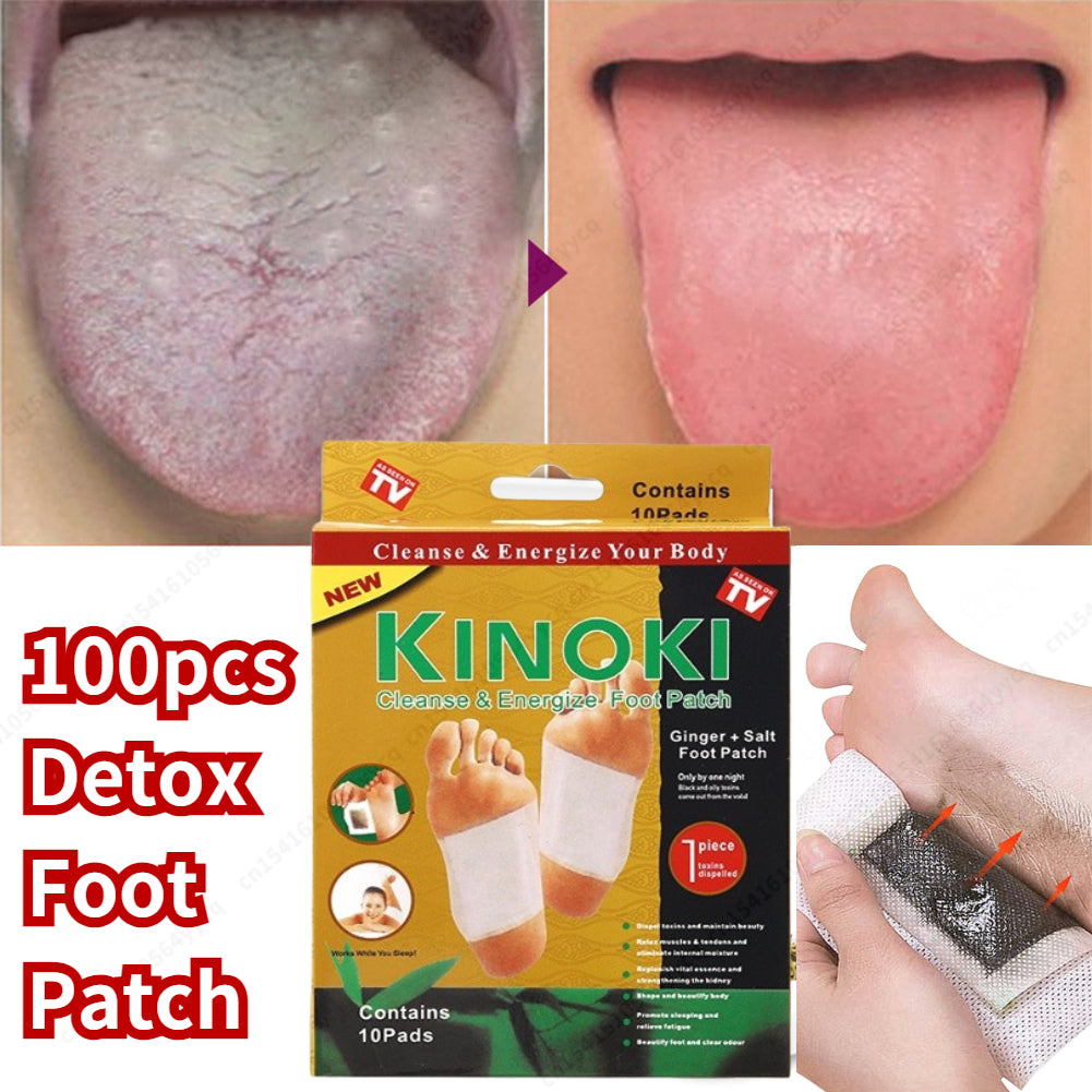 🌿🦶PARCHES DESINTOXICANTES PARA PIES KINOKI PREMIUM🦶🌿📌⭐