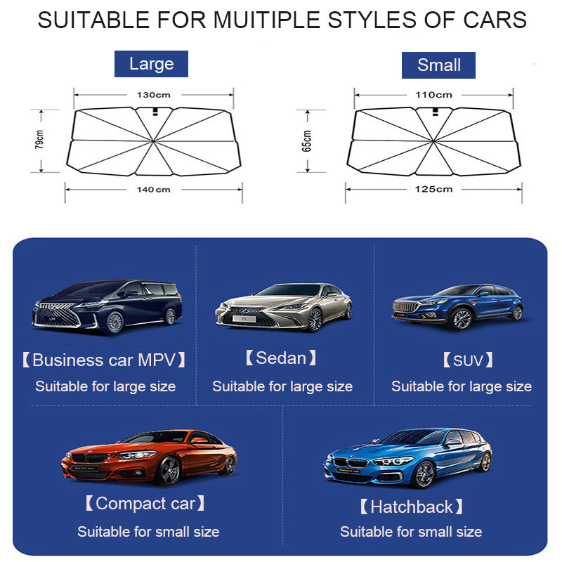 PARASOL PLEGABLE PARA AUTO🚗