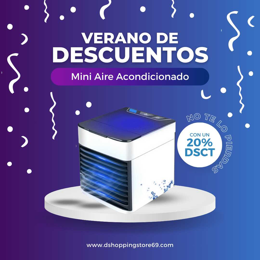 ❄️MINI AIRE ACONDICIONADO PORTATIL🌬️ Airtic Air🌀 DShopping 