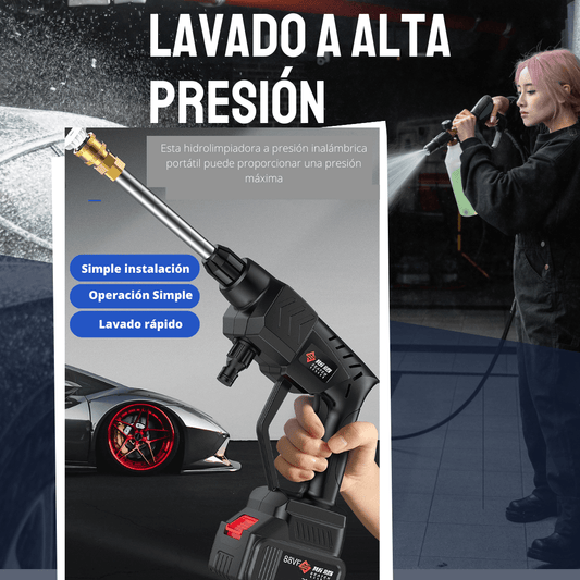 PISTOLA HIDROLADORA PORTATIL PARA LAVADO DE ALTA PRESIÓN DShopping 